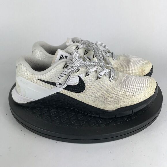 Nike Metcon 3 White/Black CrossFit Training Shoes 849807-100 Women’s Size 7.5 - Picture 4 of 13